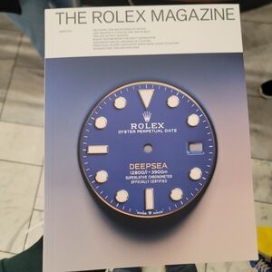 Rolex Magazine #12 with Blue Deepsea Dial Cover